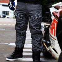 Pantalones De Motocicleta Con Protección Térmica Y Antiviento De Invierno Con Rodilleras Desmontables Talla M/L/XL/2XL/3XL/4XL Para Hombres - details 9