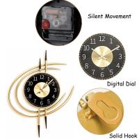 Reloj de comparación Silencioso sin Tictac, Reloj de comparación Grande de 54 cm, Relojes de comparación modernos, Relojes de comparación que funciona con Pilas - details 3