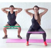 Bandas Elasticas Musculacion, Gomas Elasticas Musculacion Antideslizantes de Tela, Cintas Elasticas Musculacion 3 Niveles de Ejercicios para Gluteos, Cadera, Piernas, Yoga, Pilates, Crossfit, Fitness - details 0