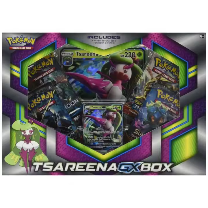 [ESPAÑOL] Pokémon TCG: Tsareena GX Box Set - 1