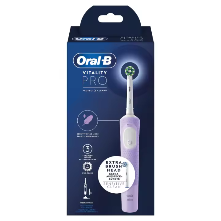 ORAL B CEPILLO ELECTRICO VITALITY PRO LILA - 1