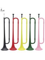 Trumpet Multibuho B Flat De Plástico Para Escuela Y Bandas Infantil Con Boquilla Instrumento Musical Regalo Para Niños - details 0
