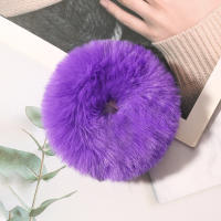 Cinta Para El Cabello De Lana Sintética En Colores Dulces Para Mujeres Y Niños Accesorio De Moda Elástico Para Todo El Año - details 5