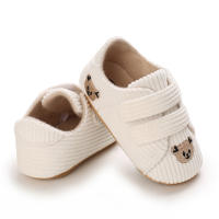 Zapatos De Bebé Clásicos Niño Niña Cara De Animal Casual Planos Antideslizantes Algodón Goma Cálido Botas De Tobillo Para Caminar - details 4