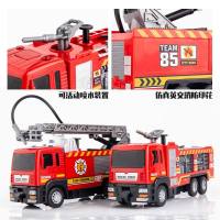 Camión De Incendio Eléctrico Para Niños Con Sonido Y Luz Juguete Divertido Para Niños Escala 1:32 Material Plástico - details 3