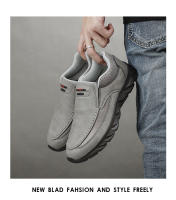 Zapatos De Lona Para Hombre Tenis Cómodos Para Caminar Moda Negocios Slip on Casual Confort Para Conducción - details 12