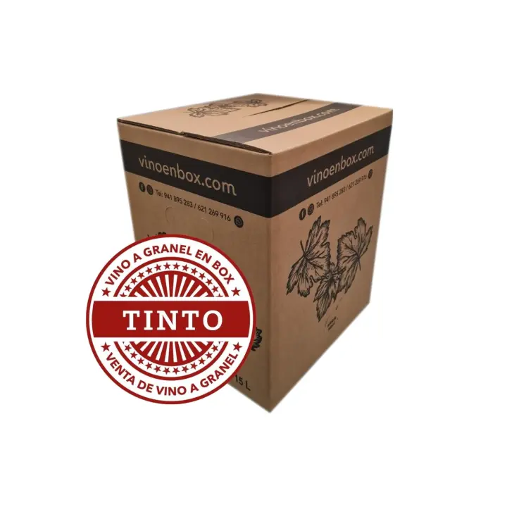 Vino Tinto Joven en bag in box 15 litros - Vinoenbox.com - Urizarna - 1