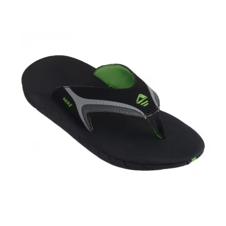 Chanclas para Hombre REEF en Color Negro/Verde - 1