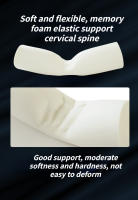 Almohada De Memoria Para El Cuello Bolster De Poliuracano Soporte Para Cama Piernas Espalda Y Yoga Redonda De Poliéster/Celulosa 300TC - details 4