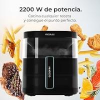 Freidora de Aire sin Aceite Cecotec Cecofry DuoHeat 6000, 6 Litros, con Ventana, 2200 W, Doble Resistencia, Cocción 3D, Grillin Style, dorado perfecto y sabor de parrilla en carnes, 8 Menús, Temperatura Regulable 80-200ºC - details 6