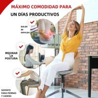 Cojín ergonómico de algodón con memoria para oficina, cojín para hemorroides, cojín para silla, artefacto sedentario, cojín para culo de Estudiante - details 4