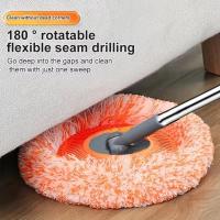 Set De Mopa Retráctil Para Techo Y Piso Con 4 Cabezas De Mopa Aluminio Microfibra Para Limpieza De Pisos Azulejos Ventanas Y Coche - details 2