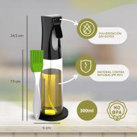 2 pulverizadores de Aceite de cocina de 300 ml + PULVERIZADOR DE Cocina sin BPA (No Apto para lavavajillas) (2 pulverizadores) - details 0