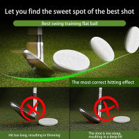 Bolas De Golf Planas Para Entrenamiento Portátiles Y Ligeras Bolas De Swing De Golf Para Práctica Interior Y Exterior - details 1