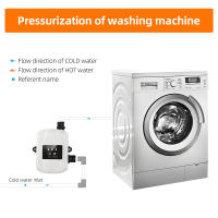 Bomba De Agua Potente 24V Para El Hogar Bomba Recirculante De Agua Silenciosa Para Ducha Automática Elevación Máxima 92 Pies 150W Para Riegos - details 12