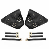 Paquete De 1 Par De Bolsas Lateral De Cuero Negro Para Motocicleta Adecuado Para Honda Rebel CMX 300 500&ABS Modelos 2017-2022 - details 1
