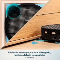 Cecotec Robot Aspirador y Friegasuelos con IA y Base Autovaciado Conga X70. Motor de Succión 15000Pa, Base 4 en 1, Tecnología Láser, Mopas Giratorias, Cepillo Lateral, App y Bluetooth - details 1