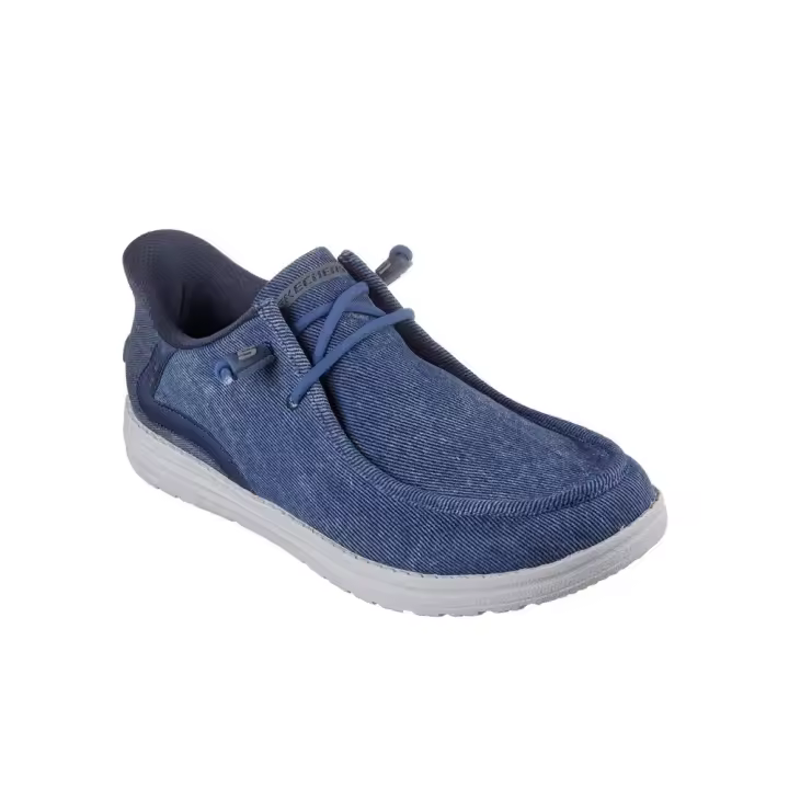 Zapatillas Lona Skechers Melson-coronado Hombre Vaquero - 1