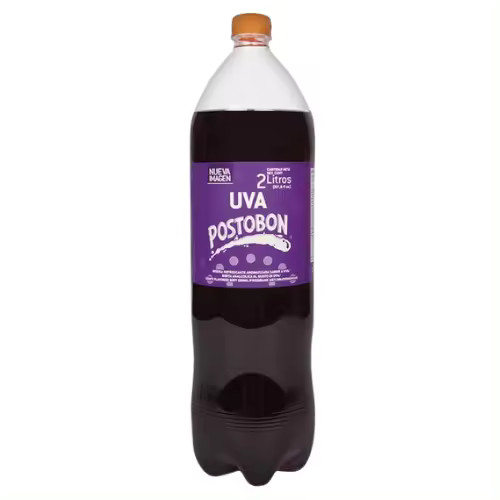Gaseosa Postobon 2 litros - Sabores Disponibles: Colombiana, Uva o Manzana - Refresco Espumoso - 1