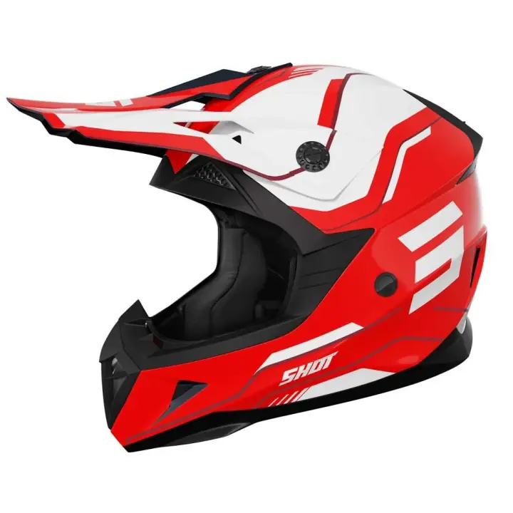 Shot Visera Pulse Lines Junior Rojo - 1