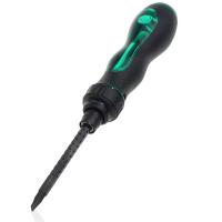 Destornillador Doble Cabeza Magnético Ajustable Telescópico De Longitud Ratchete Para Reparación Multifuncional Tipo Phillips Y Slotted Acero De Vanadio Crômio - details 5