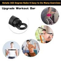 Barra De Entrenamiento Para Todas Las Bandas De Resistencia Con Clip Ejercicio Portátil Para Gimnasio Doméstico Completo Cuerpo - details 4
