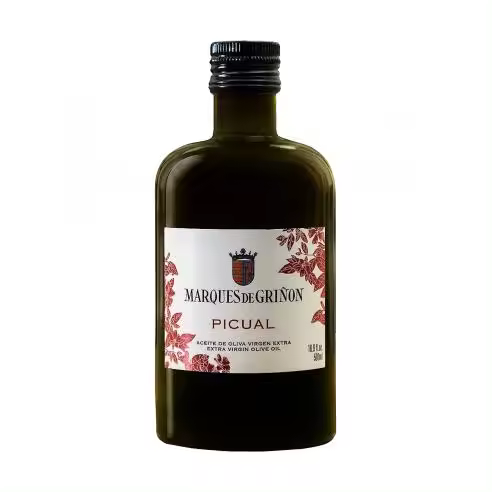 Oliva Oliva Aceite de Oliva Virgen Extra Marqués de Griñón Picual - Botella de Vidrio 500 Ml - Alta Calidad - 1