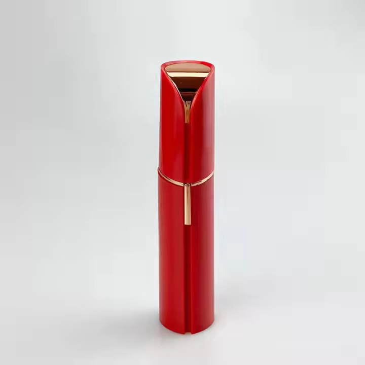 Epilador Eléctrico Para Mujer Recargable Herramienta De Eliminación De Vello Facial Y Cejas Mini Afeitadora Indicación De Carga Cabeza De Afeitar Metálica - 1