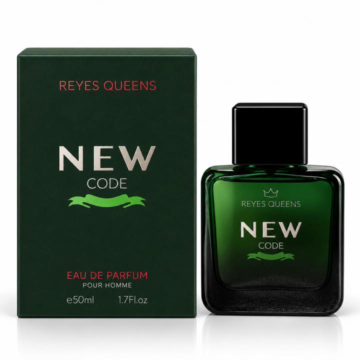 New Code Pour Homme Reyes Queens 50 ml. Eau de Parfum para hombre oriental amaderado, con frescas notas de bergamota — oferta en Miravia