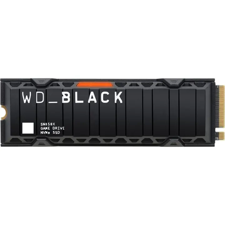 Western Digital SSD 2TB M.2 2280 Pcie Gen4 Nvme para Juegos con Disipador de Calor Opcional - 1