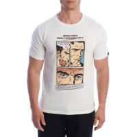inMyHood-Camiseta Manga Corta Estampado Cómics de Algodón HS24MTS21-A para Hombre
