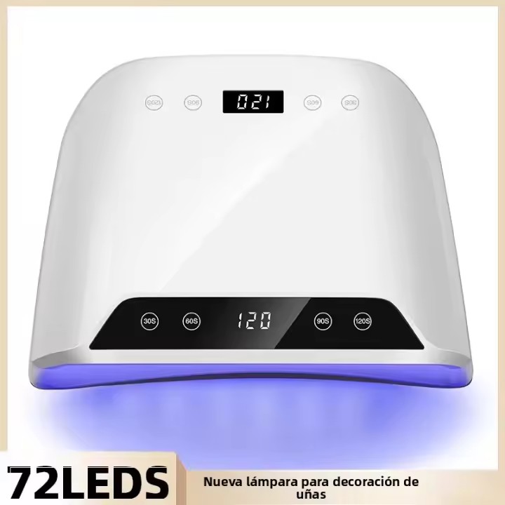 Lámpara LED UV Para Uñas 320W Con Dos Pantallas LCD Secado De Esmalte De Uñas Y Gel Para Manicura En Salón De Belleza Herramientas De Uñas - 1