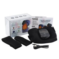Masajeador de rodillas con batería de larga duración, almohadillas calefactoras para rodillas, calentador de piernas frío, calefacción eléctrica, compresa caliente y moxibustión para rodillas, instrumento de fisioterapia. - details 9