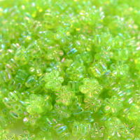 100pcs Bolas De Acrílico Pequeñas 4x7mm Con Colores Mixtos AB Brillantes Para Hacer Joyas Pulseras Collares Llaveros - details 7