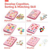 Montessori toy for toddlers 1 2 3 4 years old sensory toy board sensory toys for babies preschool educational learning toys Unicorn - details 2