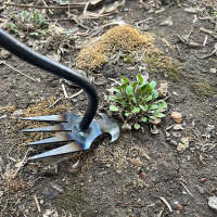 Aerador De Jardín De Acero Manganés Herramienta Manual Para Eliminar Malas Hierbas Y Raíces De Grama Multifuncional Para Suelo Arenoso - details 8