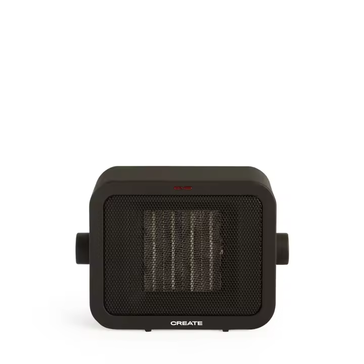 CREATE - Calefactor Cerámico de Habitación 1500W  Con Sistema de seguridad, Ligero y Transportable - WARM BOX - 1