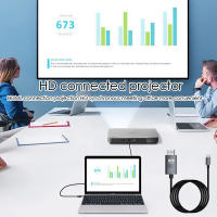 Adaptador USB C a HDMI 4K 60Hz Cable Tipo C HDTV Convertidor Para iPhone 15 TV Convertidor MacBook Air iPad Samsung Laptop - details 1