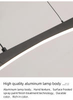 Lámpara Colgante Minimalista Ajustable En Altura LED Para Comedor Y Cocina Ahorro De Energía Para Habitación De Hotel Estilo Moderno - details 18
