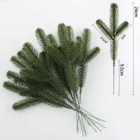 Ramas De Pino Artificial Pequeñas Para Arreglos Florales Navideños Y Decoración De Vacaciones Sticks De Pino Verdes Artificiales - details 4