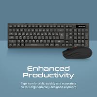 Promate Procombo-12 Pack Teclado y Ratón Inalámbricos 2.4Ghz - details 1