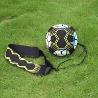 Entrenador De Fútbol Para Niños Cinturón Auxiliar De Rotación Ajustable De Tela Elástica De Nylon Herramienta De Fitness Para Entrenamiento De Golpes De Bola De Fútbol - details 5