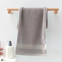 Toalla De Algodón Gruesa Para Adultos Y Niños Absorción Fuerte Color Sólido Amigable Con La Piel Toalla Universal Para Baño - details 2