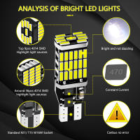 Lámparas LED Super Brillantes T15 W16W 921 912 1200LM Alta Potencia 45PCS 4014SMD Para Luz Retroiluminación Del Coche 12V 6500K Blanco Universal - details 1