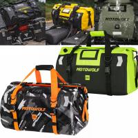Bolsa De Asiento Para Motocicleta Impermeable De Viaje Bolsa De Almacenamiento De Bricolaje De 40/66 PC De Poliéster Para Exterior - details 1