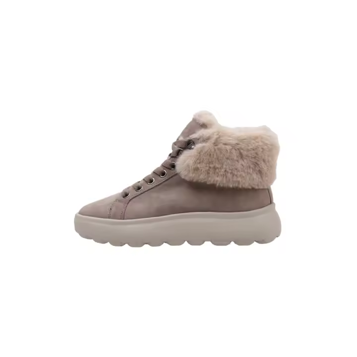 Geox D SPHERICA EC4.1 A Botines Planos Mujer Taupe - 1