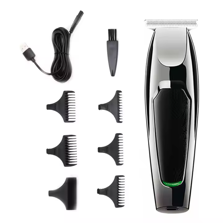 Cortapelos para Hombres, Cortadora de Melo Profesional, Kit de Corte de Melo Inalámbrico con la - 1