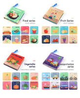 Libros De Tela Suaves Para Bebés Juegos Educativos De Aprendizaje Temprano Montessori Con Toque 3D Y Contraste Alto Juguetes Sensoriales Para Niños - details 8