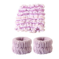Headband Elástico Para Lavar La Cara Con Diseño Hueco Antideslizante Ancho Accesorio Para El Cabello Para Mujer Estilo Ganchillo - details 8