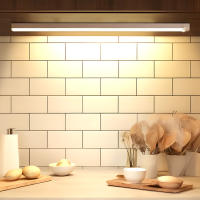 Luz De Sensor De Movimiento LED Recargable Por USB Para Armario Escaleras Y Cocina Luz Nocturna Wireless Tipo C Instalación Sencilla Incluye Batería Recargable - details 1